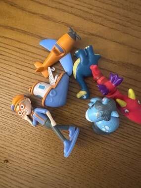 Blippi My Busy Books Replacement Figurines Lot Toys